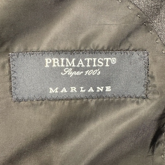 Primatist ‘Fine merino ‘MARLANE Suit Jacket 100%Wool. - Picture 10 of 11